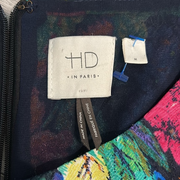 ANTHROPOLOGY HD in Paris Colorful Abstract Dress - Picture 3 of 13